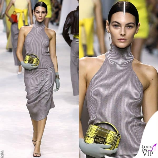 in passerella per Fendi 