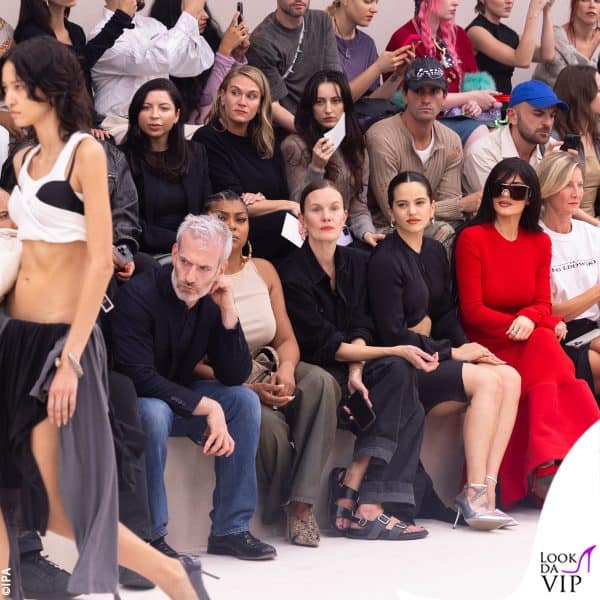 Kylie in prima fila alla sfilata Acne Studios 