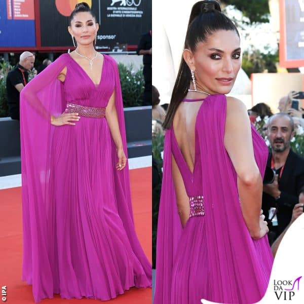 Decima serata: la Murino indossa un abito Jenny Packham