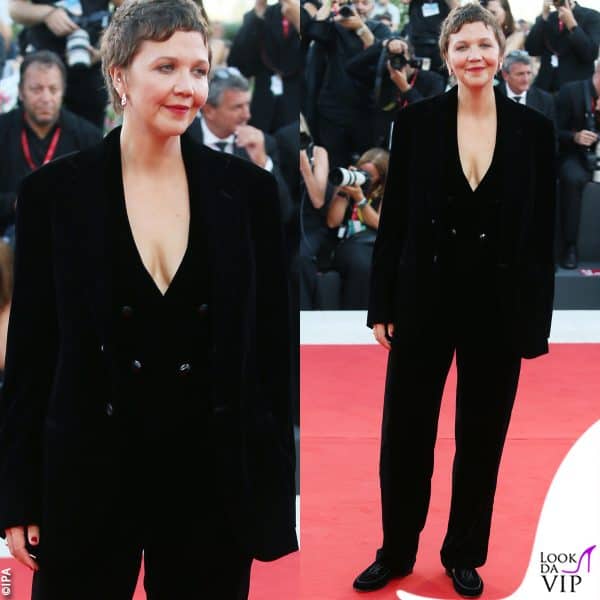 Per Maggie Gyllenhaal un outfit Armani