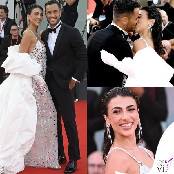 Giulia Salemi e Pierpaolo Pretelli sul red carpet 
