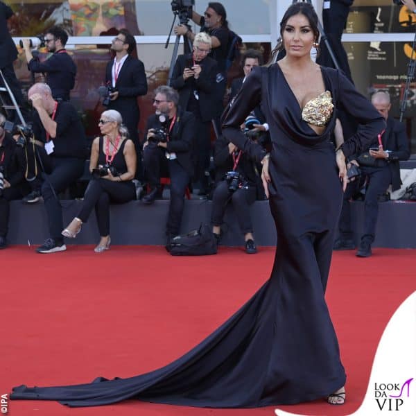 abito Luana Polimeni per Elisabetta Gregoraci 