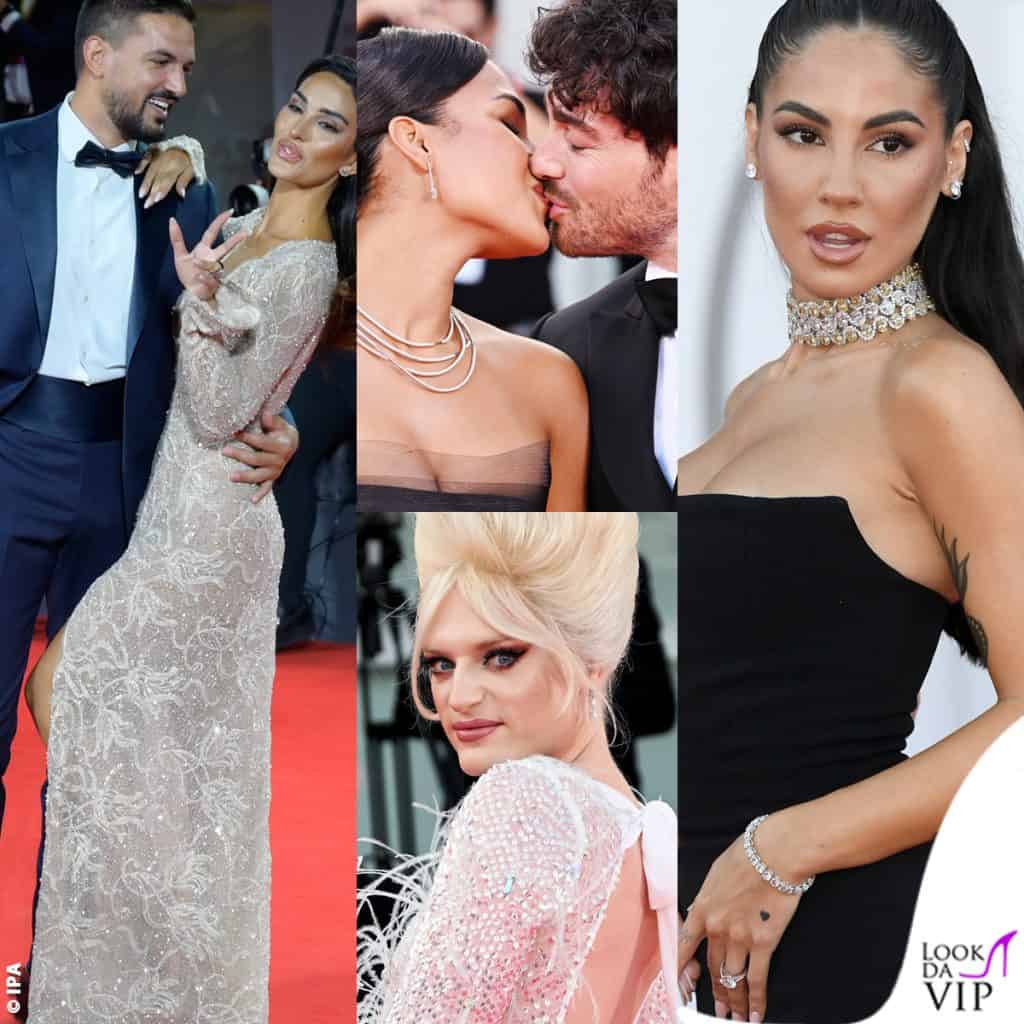 Venezia 80 influencer Tarataglione Perrotta Stablum Vezil De Lellis Glitter