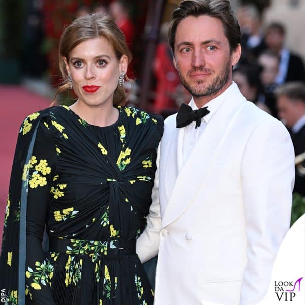 Beatrice e Edoardo all'evento Vogue World