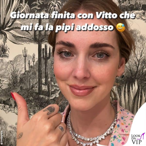 Chiara ironizza su come è finita la sua giornata