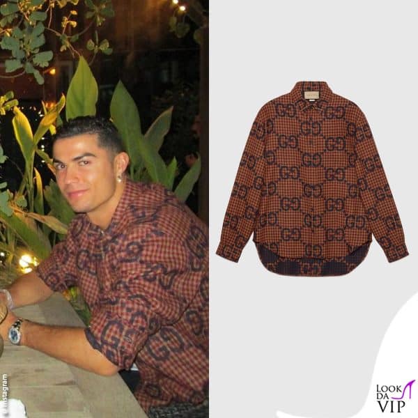 camicia Gucci per Cristiano 