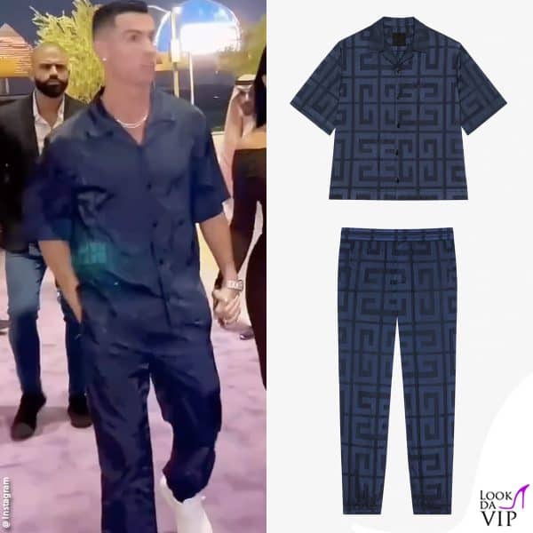 outfit Givenchy per CR7