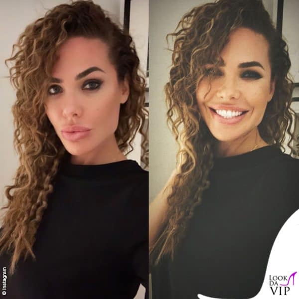 Anche Ilary Blasi ha capelli lunghissimi