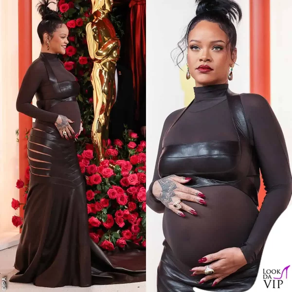 agli Oscar 2023 in Alaia 