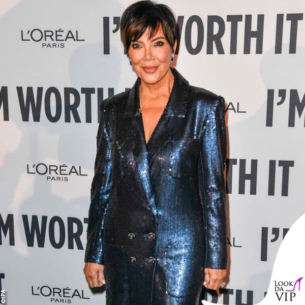 Kris Jenner allo show L'Oreal 