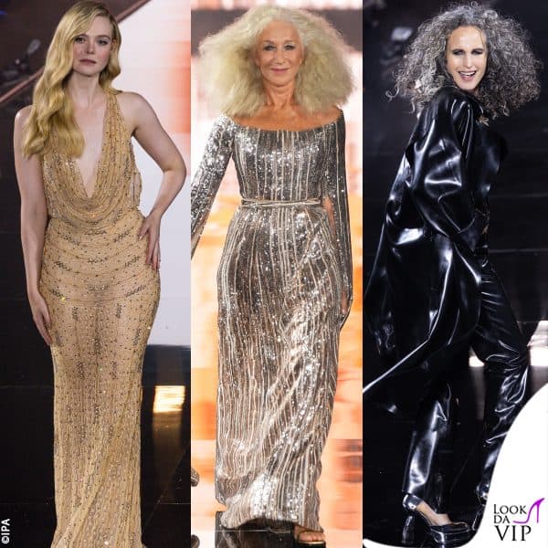 Elle Fanning, Helen Mirren e Andie MacDowell 