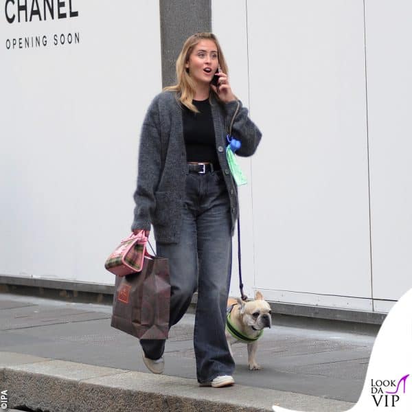 Valentina Ferragni in centro a Milano 