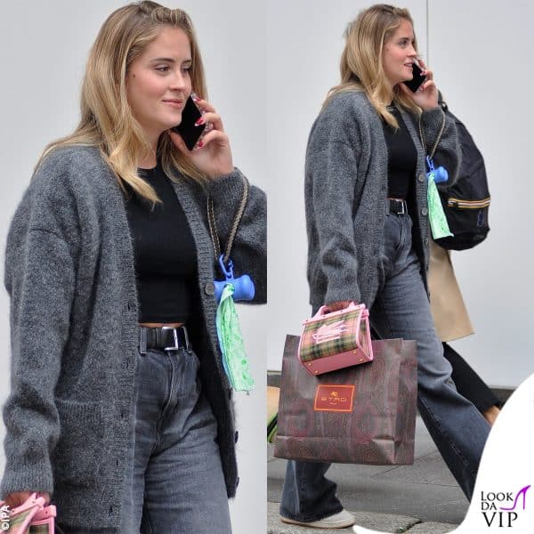 Valentina ha fatto shopping da Etro 