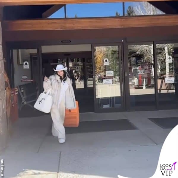Vanessa Hudgens arriva ad Aspen per il suo addio al nubilato 