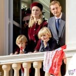 I look delle reali di Monaco alla festa del Principato