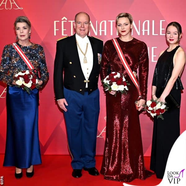 i reali al gala serale 