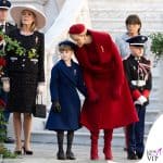 I look delle reali di Monaco alla festa del Principato