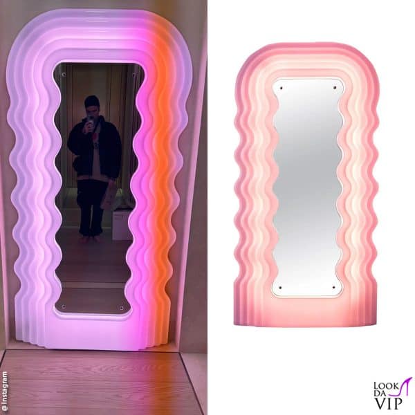 specchio "Ultrafragola" di Poltronova 