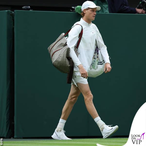 A Wimbledon 2023 Jannik ha invece svelato la sua collaborazione con Gucci 