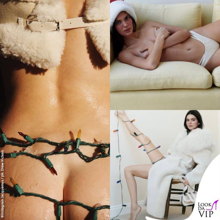 kendall Jenner nella campagna di Natale di Jacquemus
