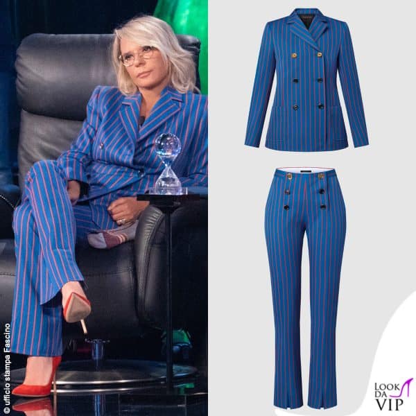 Il tailleur di Maria De Filippi è Louis Vuitton
