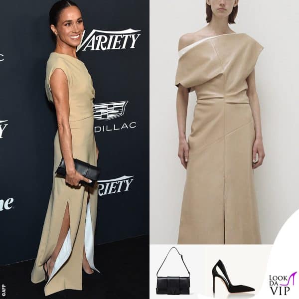 abito e borsa Proenza Schouler, pump Aquazzura 