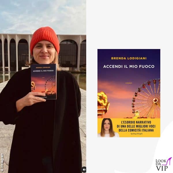 Brenda Lodigiani, libro "Accendi il mio fuoco (17,95 euro)