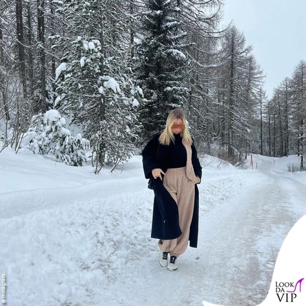 Chanel Totti a Saint Moritz 