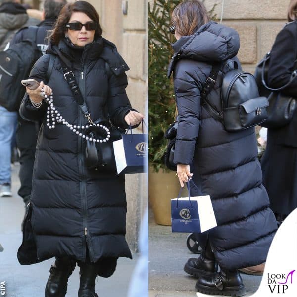 Cristina D'Avena in centro a Milano 