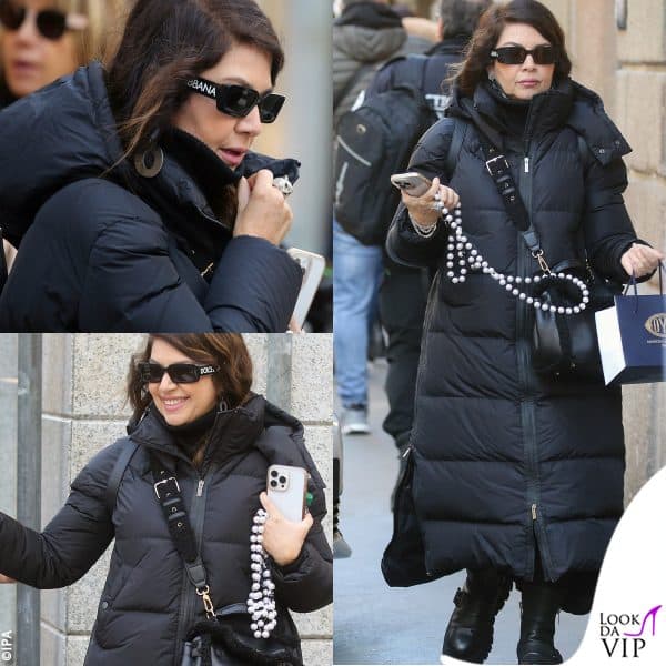 il look per lo shopping a Milano di Cristina D'Avena