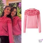 Elisa Maino Giulia De Lellis maglione Santa Claus MC2 St Bart __159
