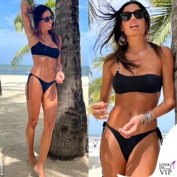 Elisabetta Gregoraci in vacanza in Kenya 