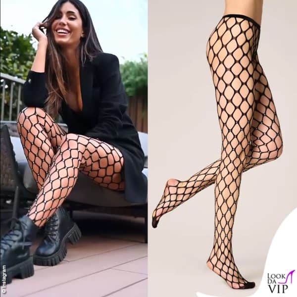 Federica Nargi, collant Goldenpoint (18,95 euro)