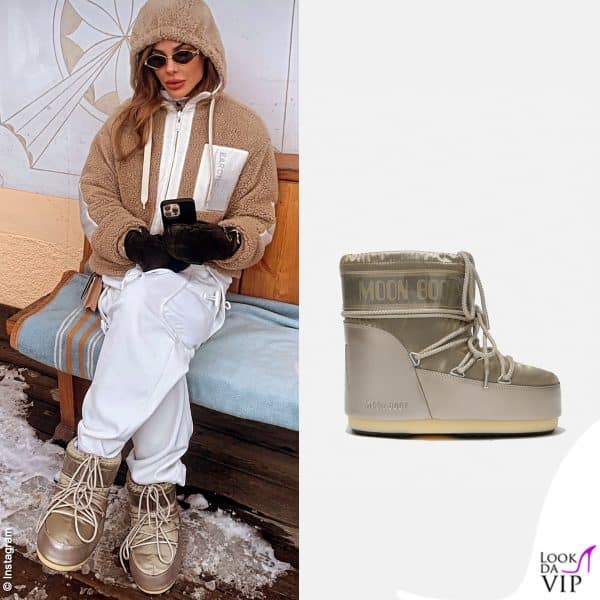 Ilary Blasi, doposci Moon Boot (185 euro)