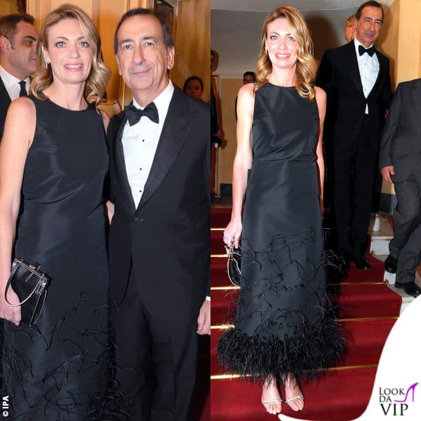  2018 - Chiara Bazzoli e Beppe Sala elegantissimi in nero