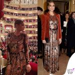 Prima della Scala 2019 Elodie Di Patrizi abito Etro