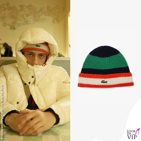 Sangiovanni, berretto Lacoste (69 euro)