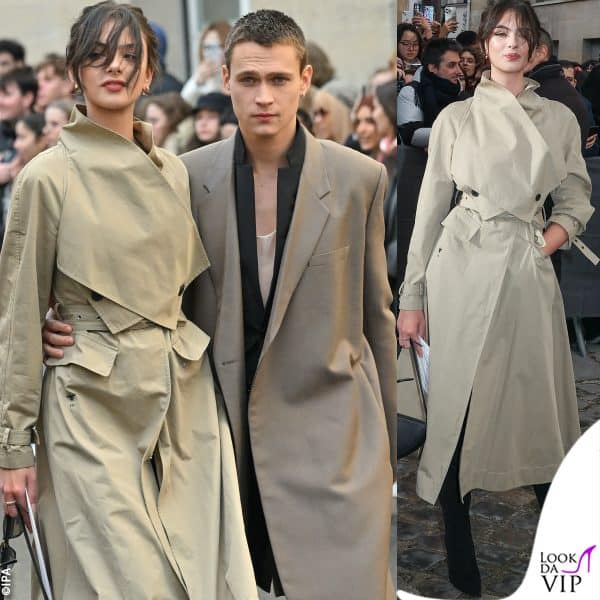 Deva Cassel e Saul Nanni insieme alla sfilata Dior