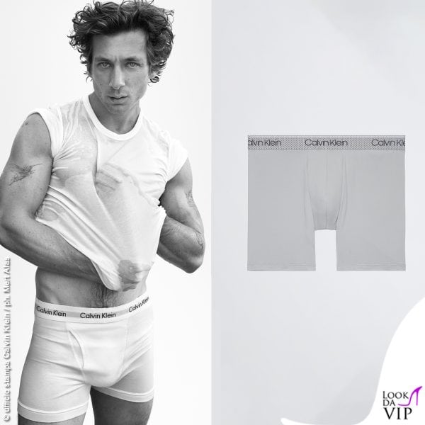 protagonista della campagna per la linea di underwear