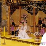 I look delle nozze dei principi del Brunei