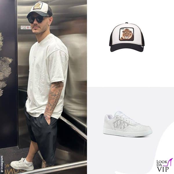 cappello Goorin Bros e sneakers Dior 