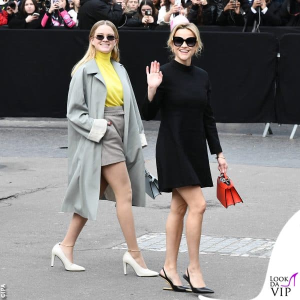 Reese Witherspoon con la figlia, Ava Philippe, da Fendi 