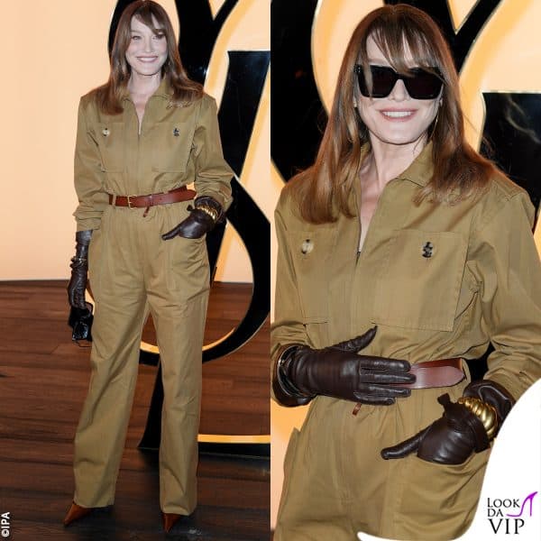 Carla Bruni con la tuta "da lavoro"