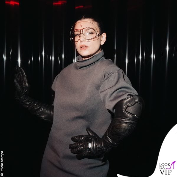 Emma all'evento Ferrari Eyewear