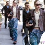 Gigi Hadid, street style firmato a New York con Bradley Cooper