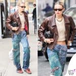Gigi Hadid, street style firmato a New York con Bradley Cooper