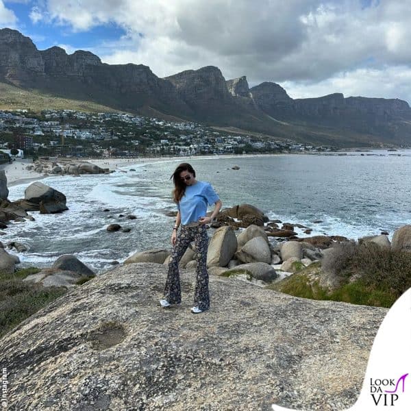 Ilary Blasi a Cape Town