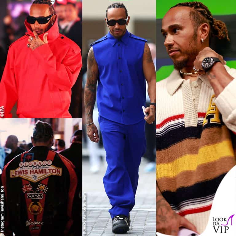 I look di Lewis Hamilton: campione di stile