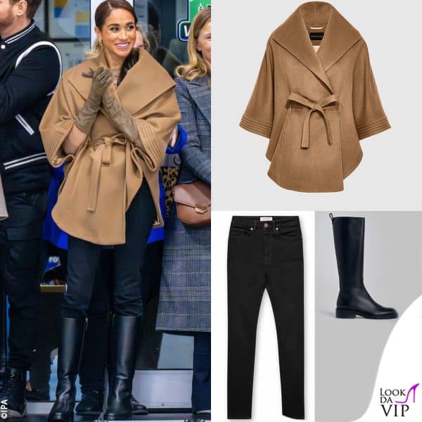 cappotto Sentaler, jeans La Ligne, stivali Co