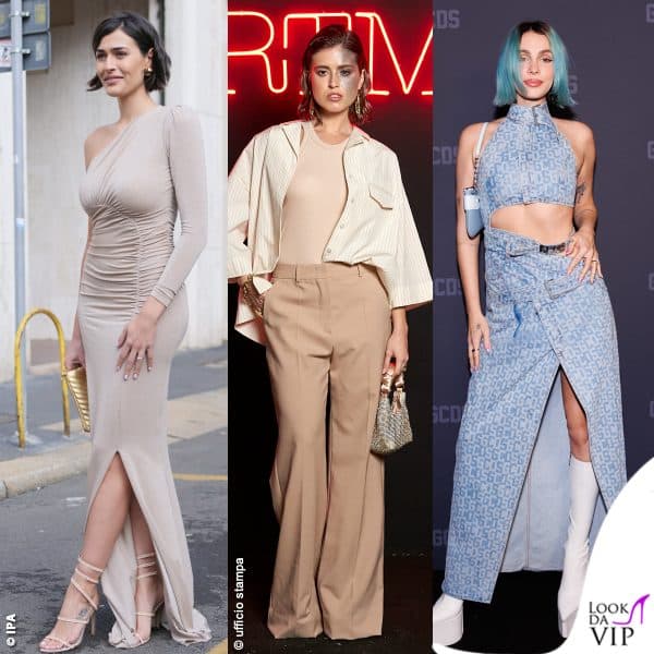 I look delle vip alla Milano Fashion Week
